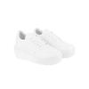 Shoetopia Women'S Platform Heel Sneakers White