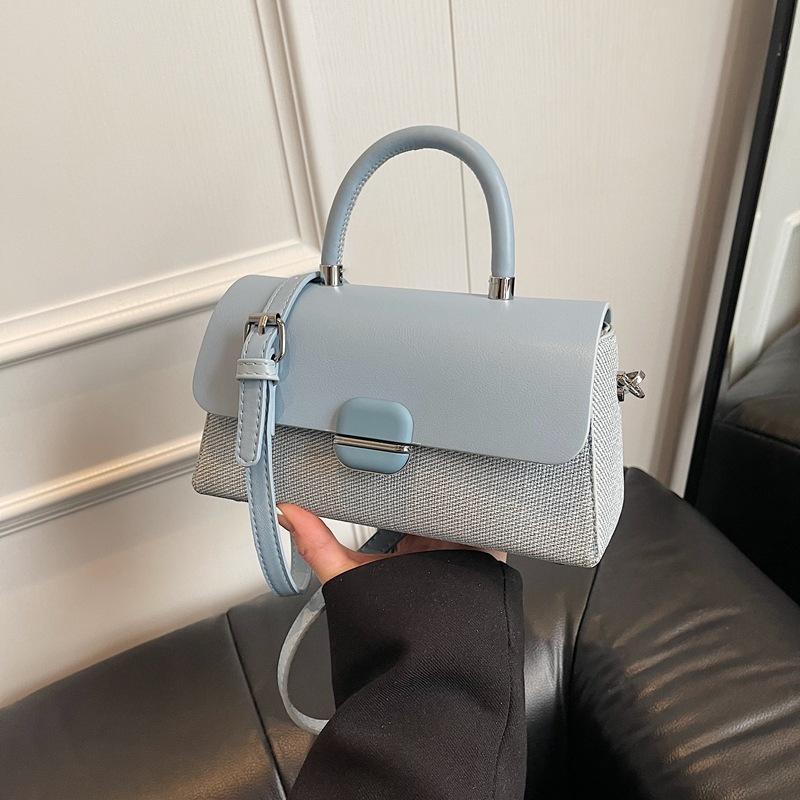 High-end women's bags New fashion niche design One shoulder messenger bag Small square bag