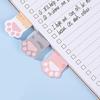 9 Pcs Cats Paws Stationery Set Eraser Correction Tape Pencil Case Class Reward Prizes Learning Gift Box for School
