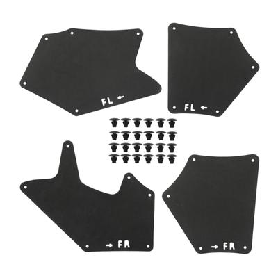 Replacement Accessory 537370C030 Splash Guard Liner Shield with Clips Mud Flaps Mudflap Apron