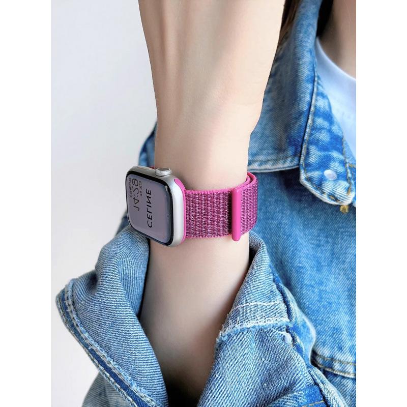 For Apple Watch iwatch98765SE Rainbow Loop Comfortable Applewatchs10 Sports Strap