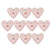 10pcs/set Gift Hanging Embellishment Party Supplies Wooden Tag Christmas Tree Ornament Star