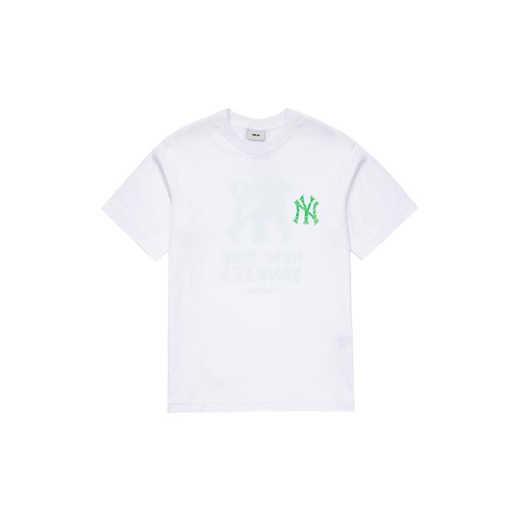 MLB Set-in Sleeve T-Shirt Unisex White 3ATSB5033-50WHS