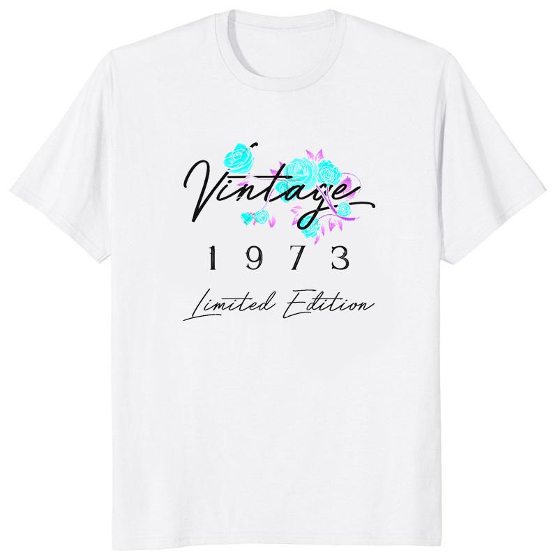 Funny Annoying Each Other Since 1973 for 50 Years and Still Going Strcng Graphic Tshirts Women Men Birthday Creative Tops Tee S