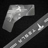 ALK1 Emblema Transparente para Porta-Malas de Carro Adesivo Protetor 3D para Tesla Model 3 Model X Y TM3 TMX TMS S 2016-2020 Decalques Calotas Centrais de Roda