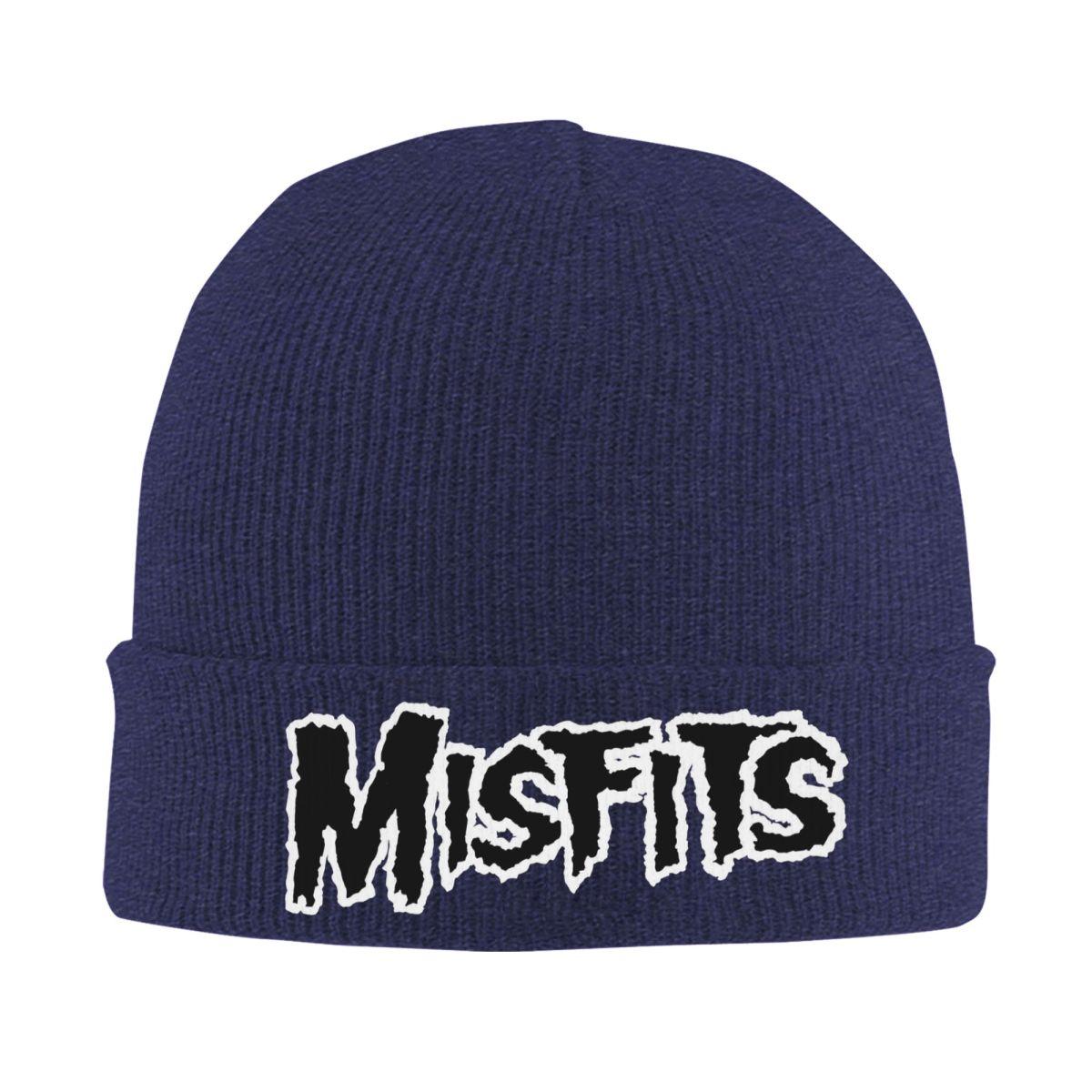 

Bat Skull Misfits Skull Warm Knitted Cap Winter Knit Bonnet Hat Skullies Beanies Hip Hop Caps for Unisex One Size