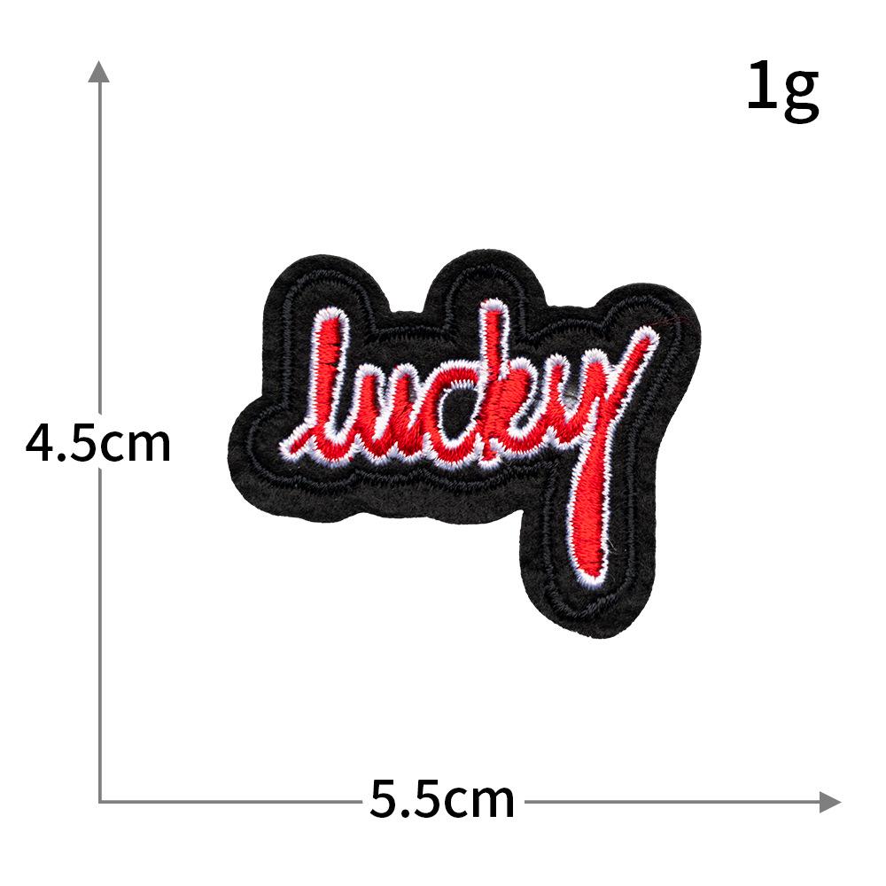 Personalized Trendy Letter Embroidery Patch for Clothes, Jackets, Bags, & Streetwear