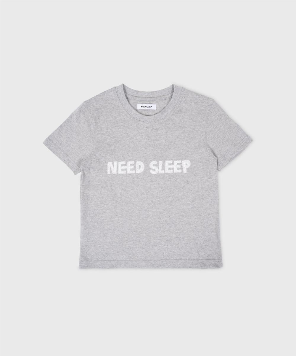 Need Sleep 1/2 Need Sleep Tee [Melange Gray] 1