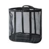Foldable Mesh Laundry Basket for Dirty Clothes - Breathable and Space-Saving, Ideal for Bathroom and Laundry Room.