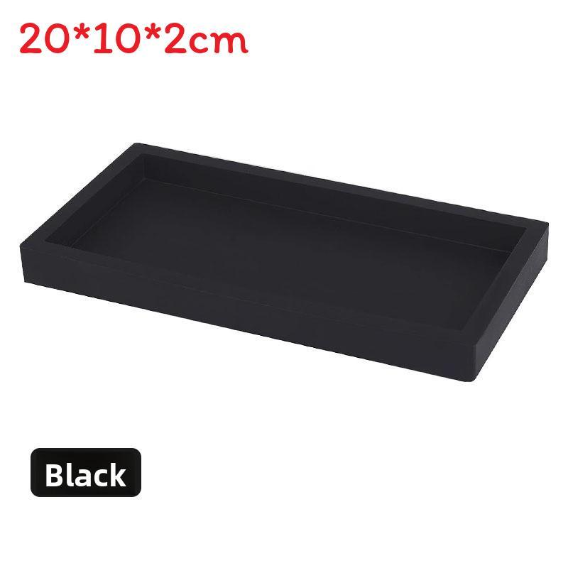 Silicone Bathroom Storage Tray With Multi Purpose Design For Travel And Home Use