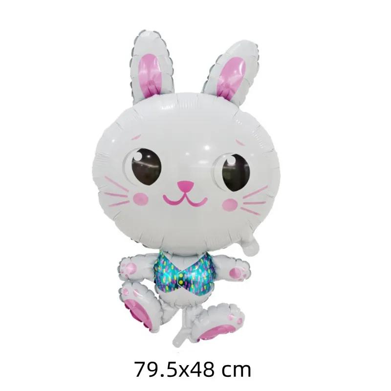 Happy Birthday Cake Balloons Large 3-Layer Color Candle Cake Balloons Bear Cake Ballon for Kid Birthday Party Baby Shower Decors