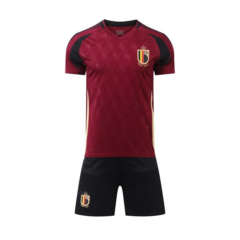 Belgium Home Training Jersey Football Jersey Children'S Jersey Children'S Clothing Adult Size 16-3Xl