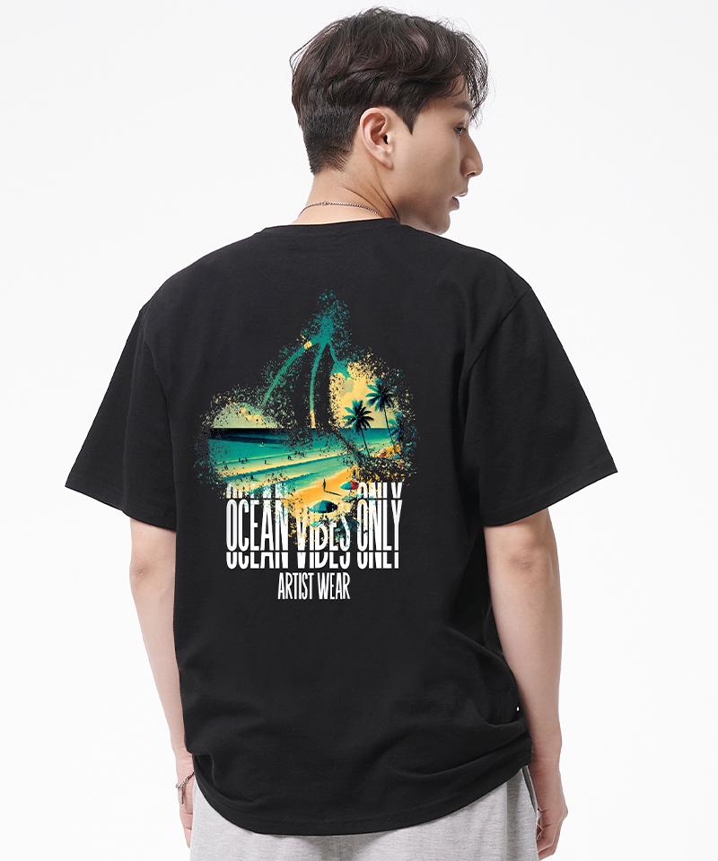 ARTISTWEAR [Atw] Ocean Vibe Short Sleeve T-Shirt