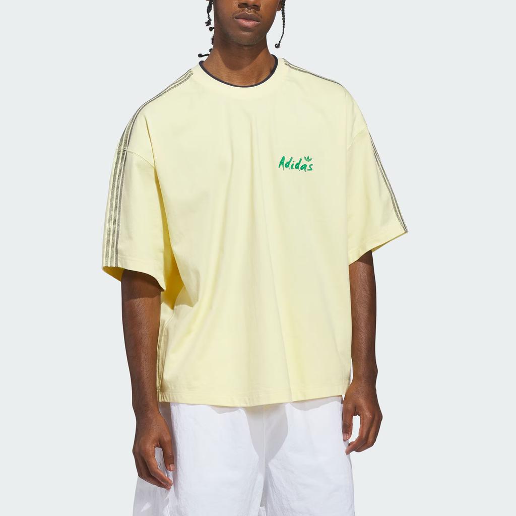 Adidas Originals Sierra Vista Street Style Loose Fit Pullover Short Sleeve T-Shirt Men Tops JZ0568