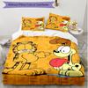 3pcs Duvet Cover Set (1*Duvet Cover + 2*Pillowcase, Without Core), Garfield Print Soft All‑Season Bedding Set, Home Bedroom Decor Gift