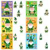 6 Pictures/pack of New High-value DIY St. Patrick's Day Stickers