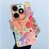 For itel S23 Plus Phone Case S681LN Cover Fashion Simplicity Oil Painting Floral Soft Liquid Silicone Shell For itel S23+ Fundas