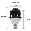 2.5" WST HID Bi-Xenon Projector Lens Headlight Kit for Cars & Motorcycles - High Brightness, Non-Destructive Refit.