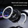 Dual-Sided Magnetic Car Phone Holder with Rotating, Folding Adhesive Design