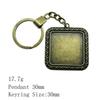 Graduation Keychains Couple Heart Elliptical Glass Cabochon Base Setting Tray Keychains Cheap Cute Stuff Airplane Keychain