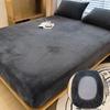 1PC Elastic Mattress Cover Warm Plush Fitted Sheet Velvet Bed Cover Winter Soft Family Double Bed Bedding 90/120/150/180/200cm