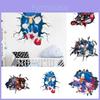 Autocolant de perete Sonic the Hedgehog Decor Desen Animat Pentru Camera Copiilor Artă de Perete