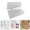 Silicone Sand Art Decoration Mold Epoxy Resin Moulds Japanese Character Shaped