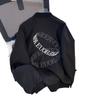 American Vintage Letter Embroidered Bomber Jacket Men's Spring and Autumn High Street Vibe Casual Baseball Jacket