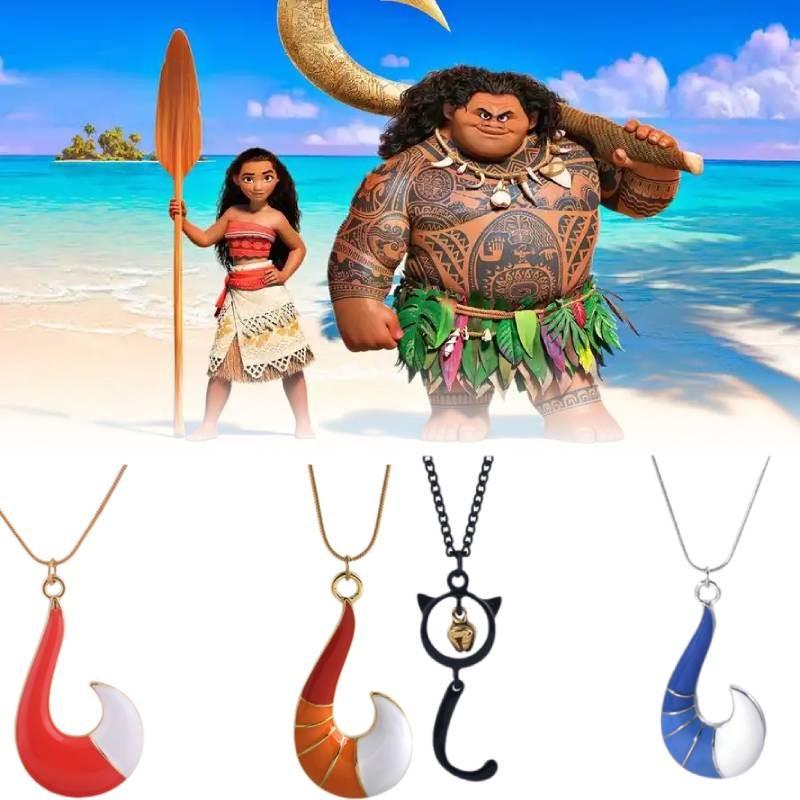 Pendant Necklace Moana Costume Fancy Dress Up Jewellery Alloy Ornaments Anime