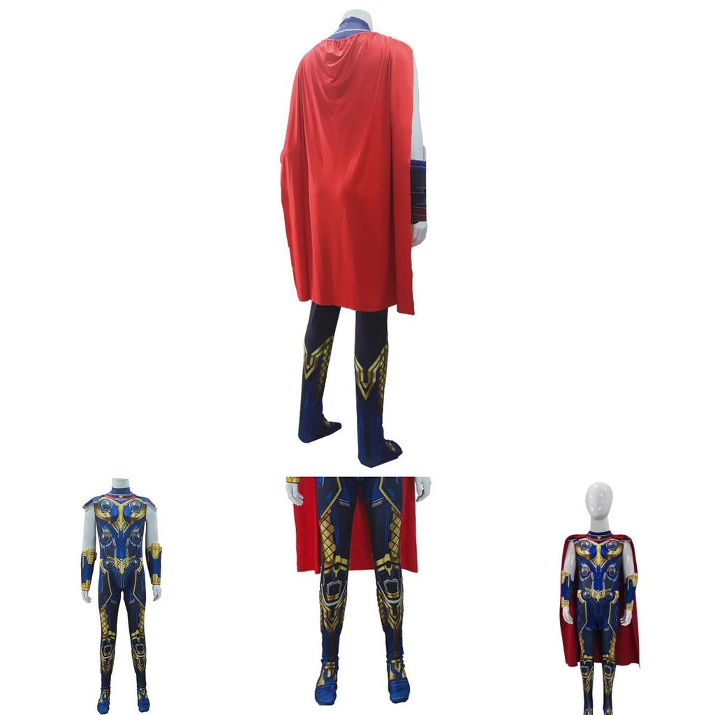Thor Odinson Cosplay Costume For Movie Fans Made Of Polyester And Spandex With Exquisite Workmanship