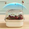 Yousheng 3Pcs/Set Kitchen Strainer Colander Bowl Stackable Drain Basket Food Strainers Multi-Layer Vegetable Washing Basket for Fruit Spaghetti