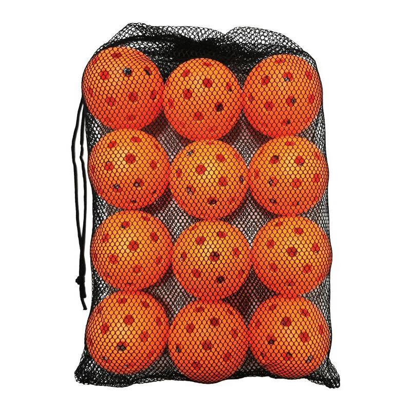 Professional Injection-Molded Pickleball Training Balls 40-Hole 12-Pack