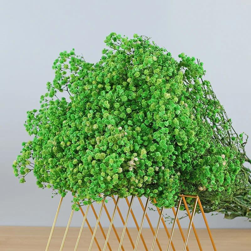 90g Dried Baby Breath Flower Bouquet Natural Dry Flowers Gypsophila Valentines Day Wedding Decoration Home Table Christmas Decor