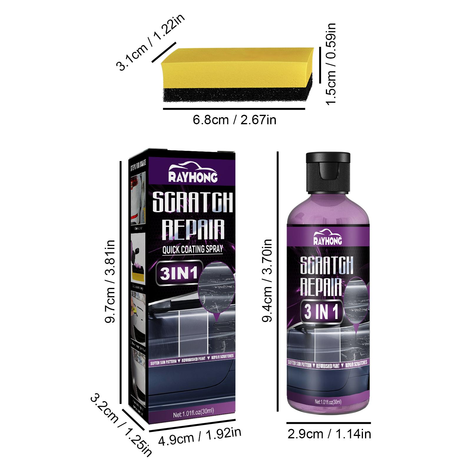 

Car Ceramic Coating Agent With Spong High Protection Car Coating Wax Polishing Spray Auto Body Compound Scratch Repair Car Care