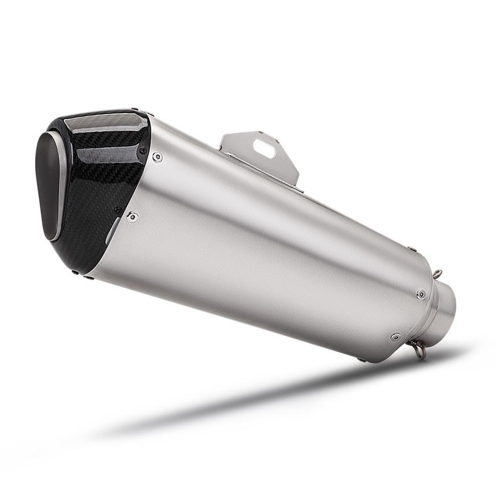 Ponteira de Escapamento Universal T155 para Motocicleta R3, Z650, CBR400, MT09, 703RR, 500F