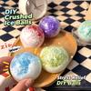 Stress Relief Squeeze Ball Crushed Ice Cream Bar Handmade Ribbon Soft Squishy Vent Toy for Anxiety Anger Release