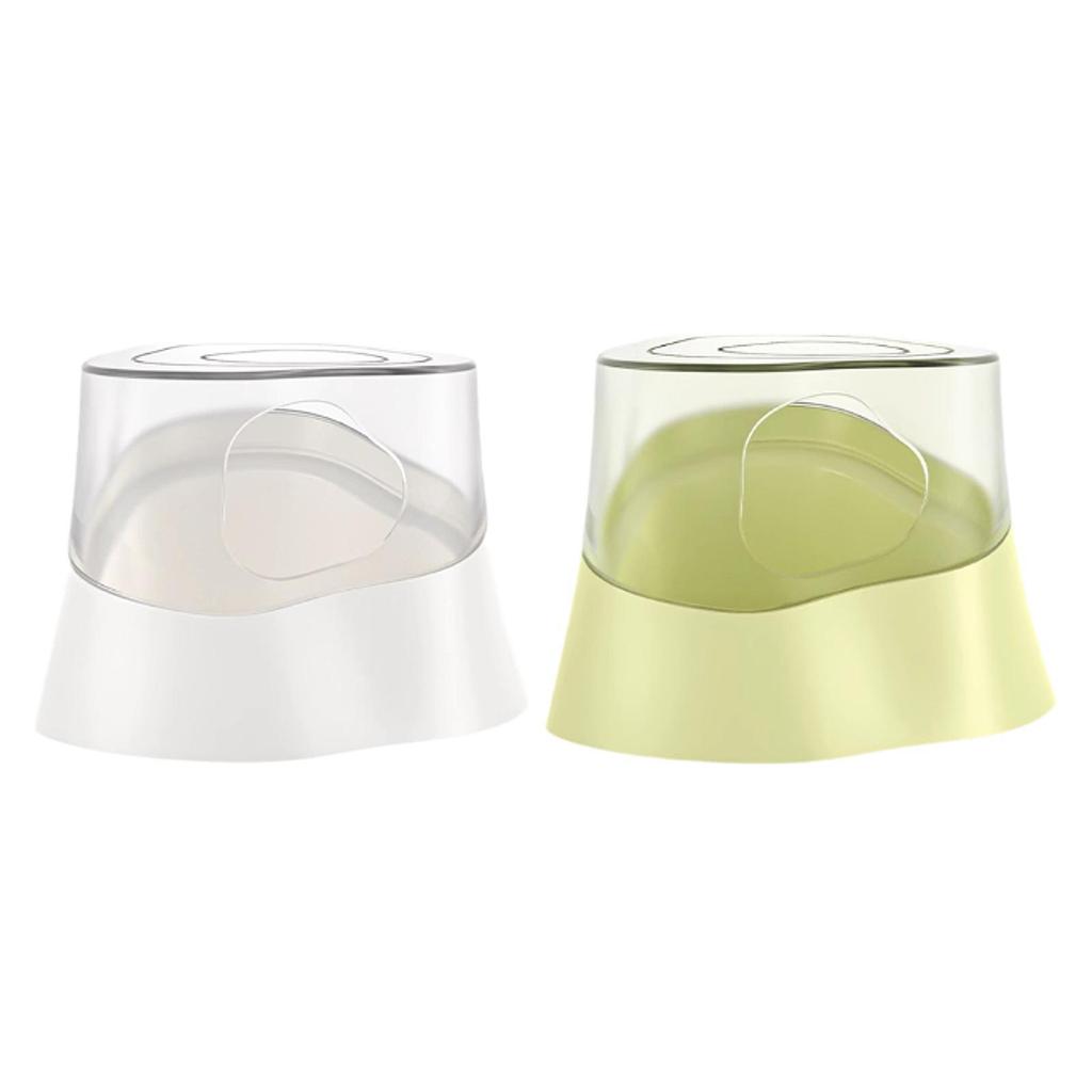 Pet Hamster Toilet Small Stump Bathroom Bath House Sauna Sandpit Bath Sand Basin Hamster Sand Bath Toilet for Ferret Hedgehog