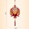 2026 Horse Year Hanging Pendants Chinese Spring Festival Red Lucky Horse Year Wall Ornament Fu Character Door Sticker