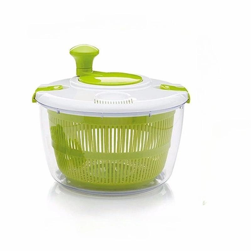 Multifunction Manual Salad Spinner Dryer Vegetable Fruit Food Dehydrator Quick Drying Kitchen Household Vegetable Dehydrator