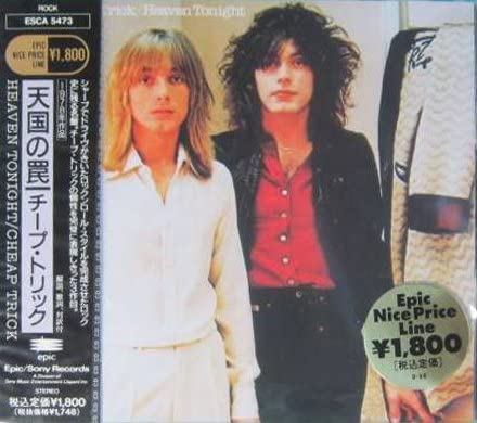 

CD CHEAP TRICK - Heaven Tonight ESCA5473 Epic 1991 Japan Rock Used