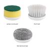 Cordless Power Scrubber 7 In 1 Multipurpose Electric Spin Cleaner with 8 Replacement Brush Heads Rotatable for Bathroom Tub Tile