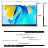 15.6-Inch HD Portable Type-C Display for Phone and Laptop Screen Extension