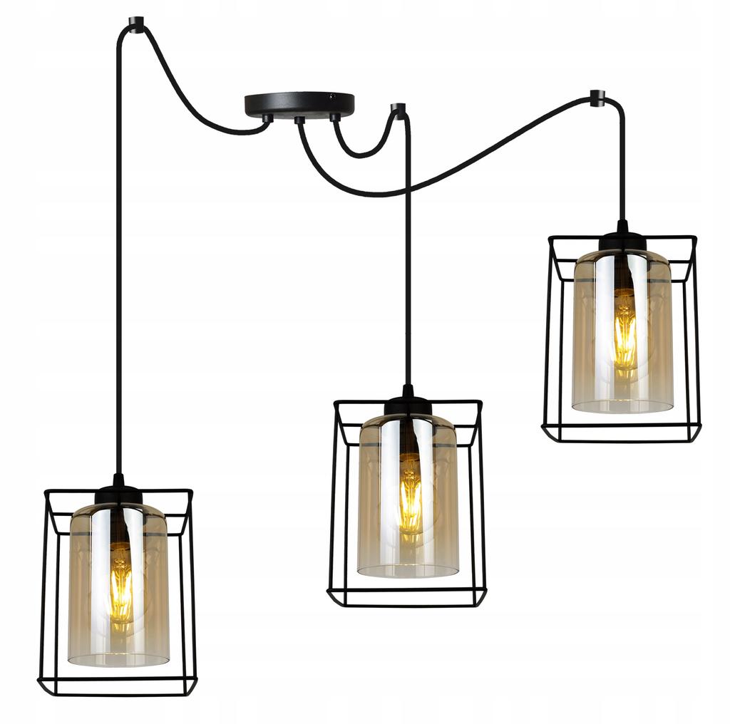 MODERN ELEGANT HANGING LAMP GLASS SHADE