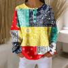 Women's Casual Shirts Long Sleeve Tops Button Up V Neck Loose Knit Fall Favorites For Women