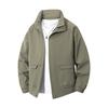New Spring and Autumn Simple Trend Tooling Jacket Men's and Women's Spring and Autumn Loose Couples Versatile Lapel Jacket