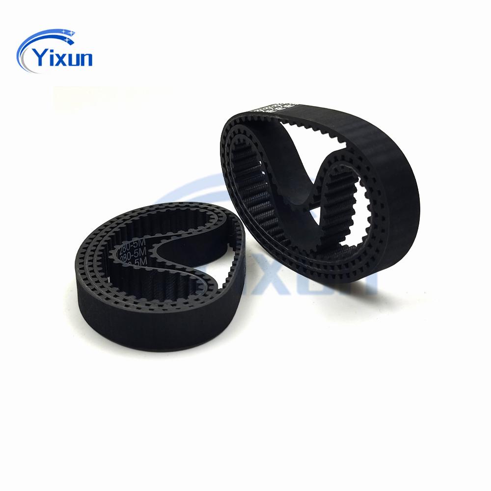 HTD 5M Kauçuk Triger Kayışı Uzunluk 655 660 665 670 675 680 685 690 695 700 705 710 715 720mm Genişlik 10/12/15/20/25/30mm Tahrik Kayışı