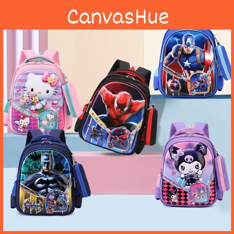 School Bag Cartoon Leisure Backpack For Students Young
