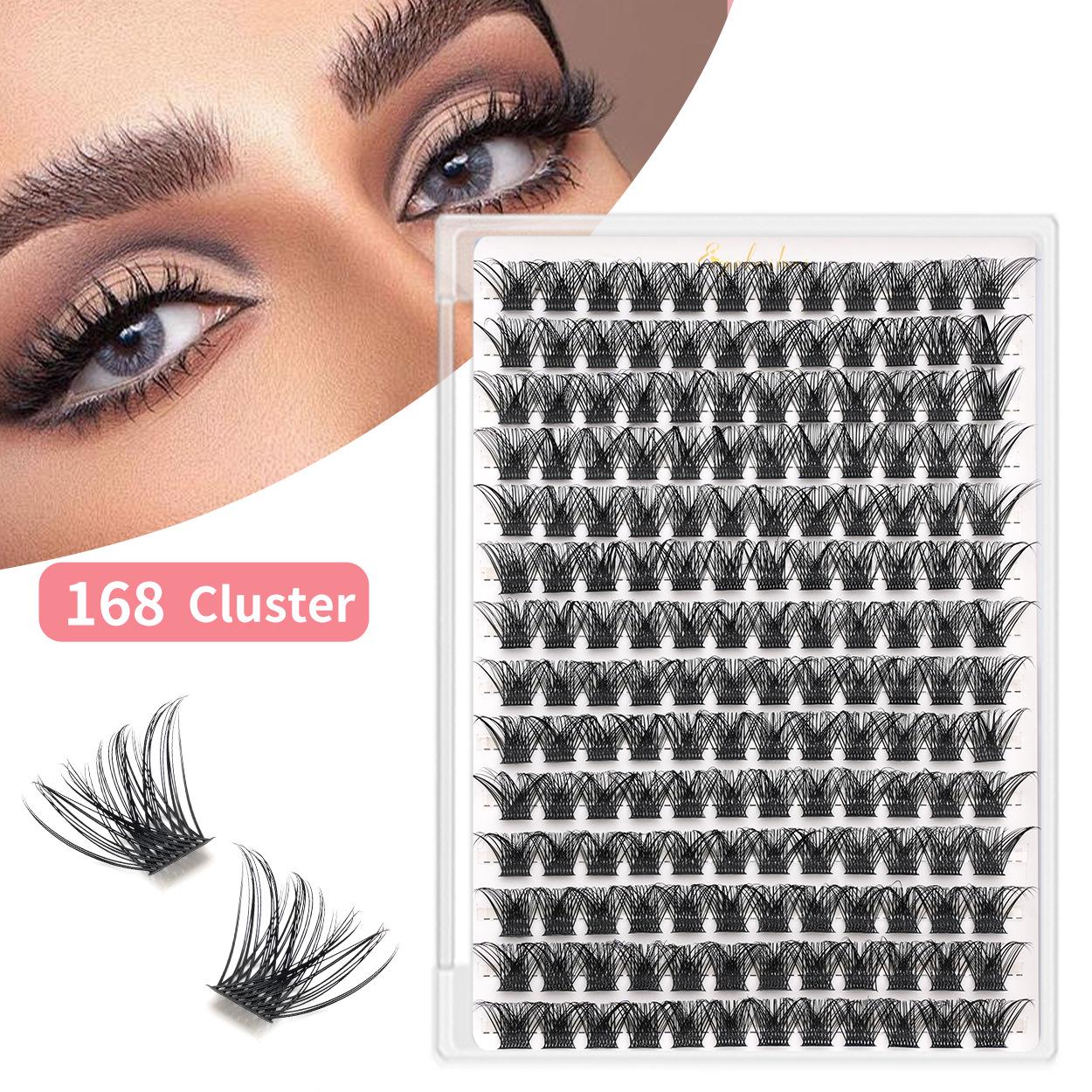 

W02 DIY Cross-Border False Eyelashes - European & American Style