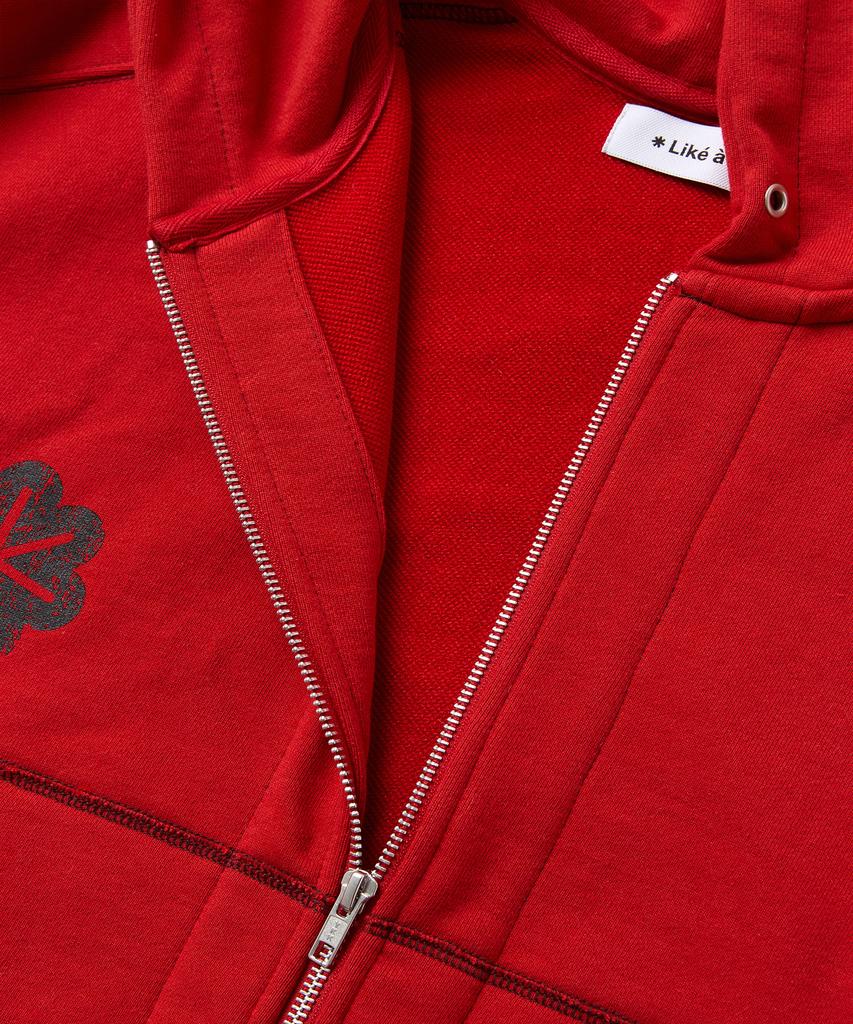 Like A Mods Rise Hoodie_Red