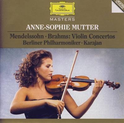 CD MENDELSSOHN & BRAHMS - VIOLIN CONCERTOS 4455152 Deutsche Grammo 1994 Germany Classical Used
